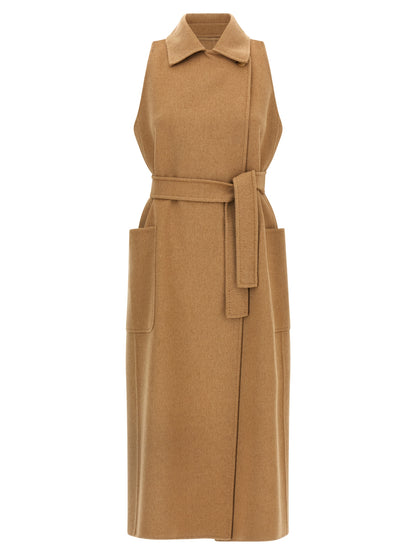 Max Mara Berlina Beige Baby Camel Wool Coat