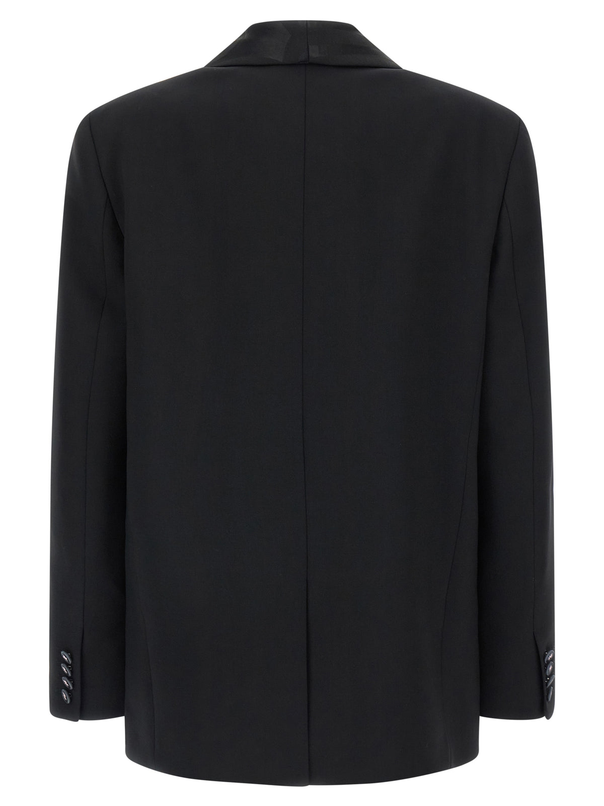 Emilio Pucci Black Labirinto Virgin Wool Blazer