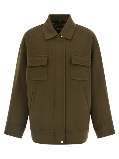 Max Mara Studio Mstdisco Bicolor Padded Coat
