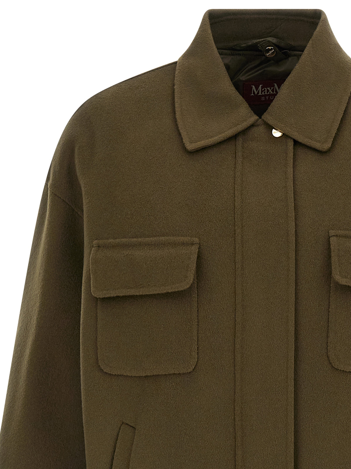 Max Mara Studio Mstdisco Bicolor Padded Coat