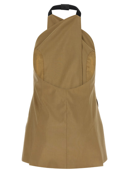 Max Mara MxsNuraghe Wool and Silk Vest