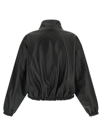Balenciaga Reversible Black Lambskin Leather Jacket