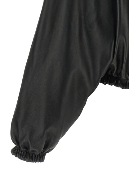 Balenciaga Reversible Black Lambskin Leather Jacket