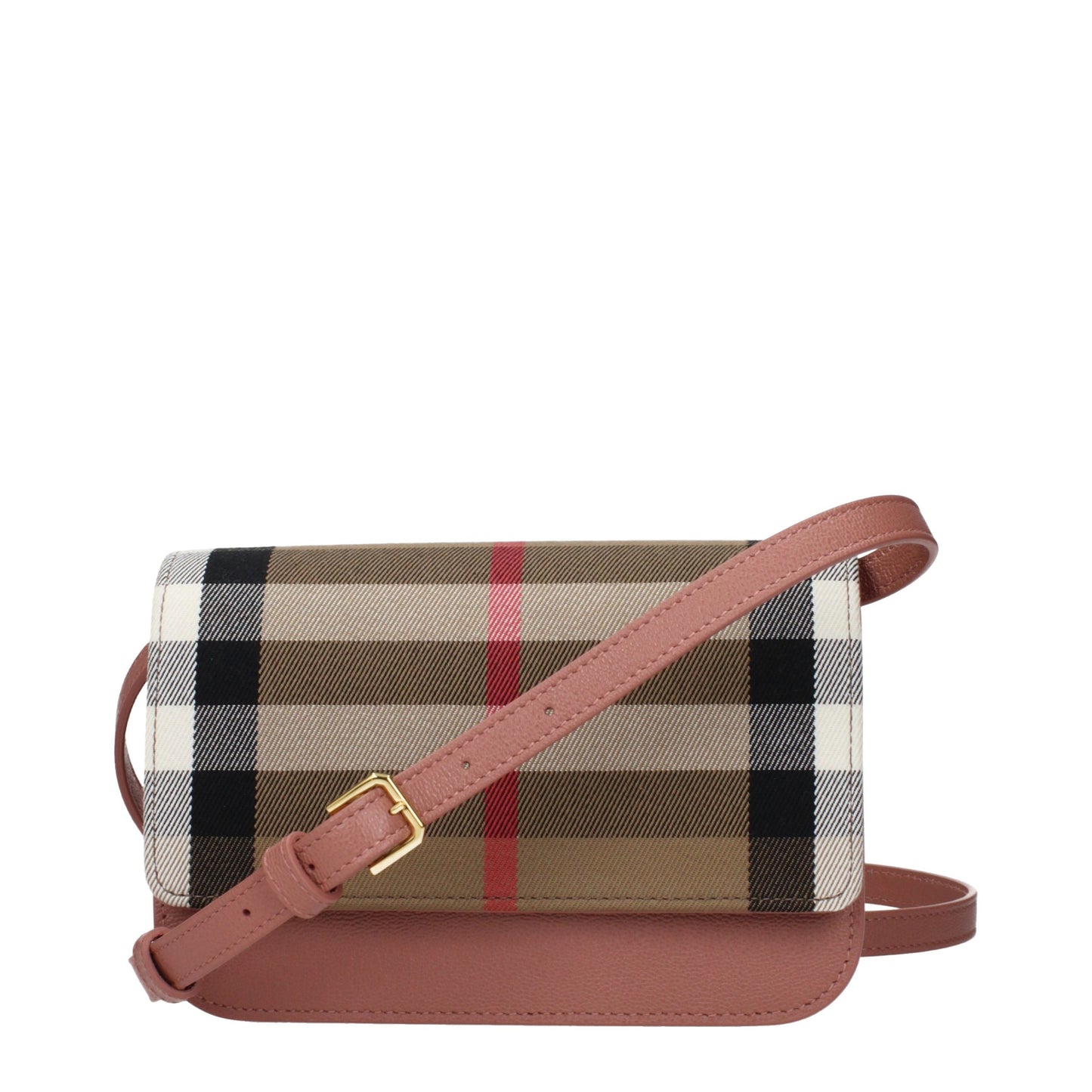 Burberry Small Horseferry Print Natural Cotton Canvas Crossbody Bag