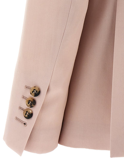 Golden Goose Diva Virgin Wool Blazer in Pink