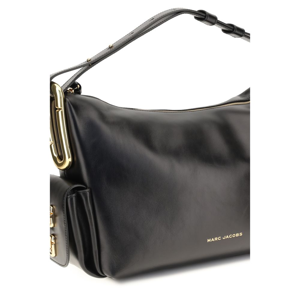 Marc Jacobs The Juliette Black Calf Leather Shoulder Bag