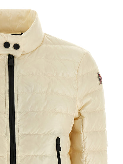 Moncler Grenoble Walibi White Quilted Down Jacket