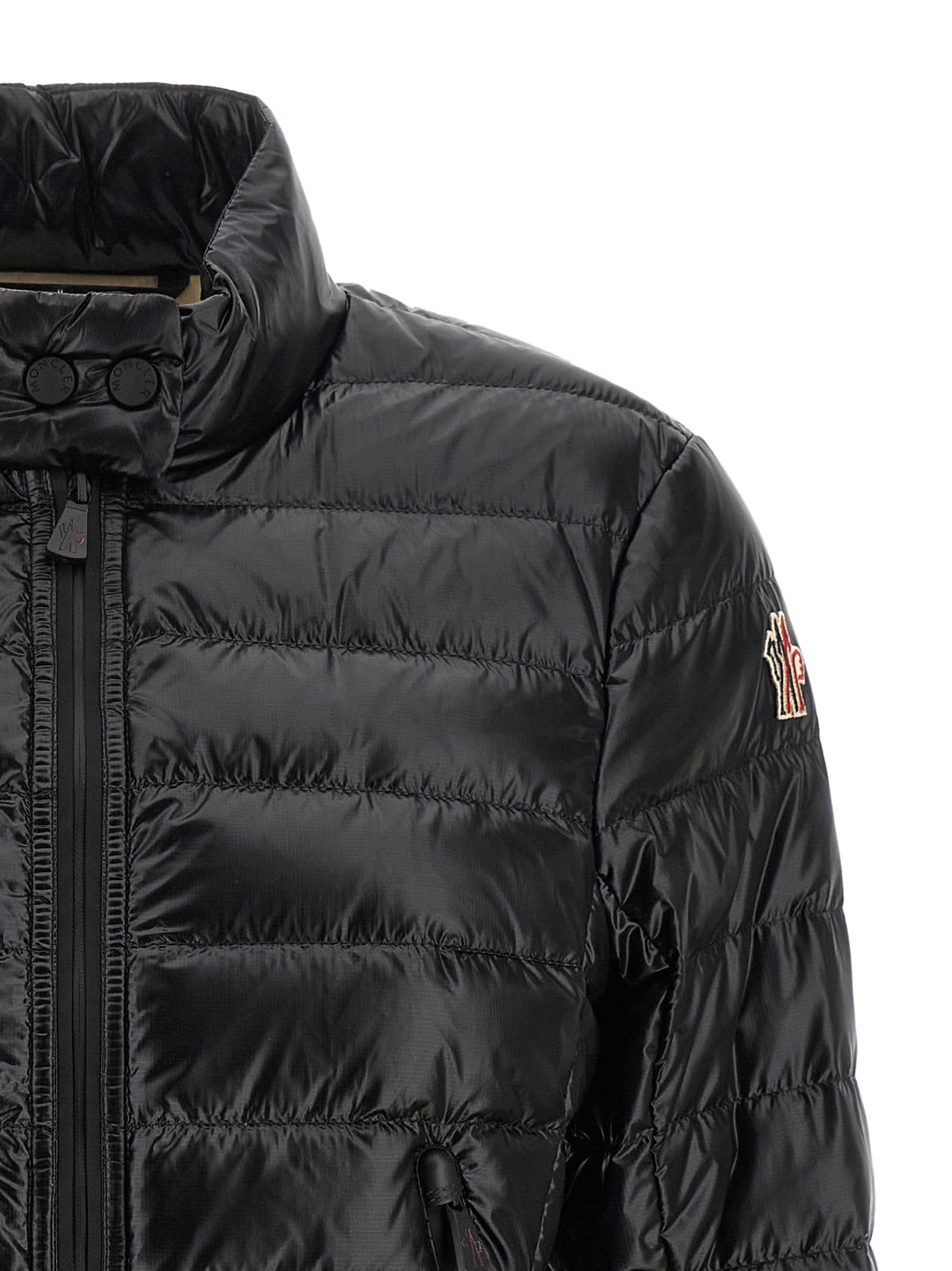 Moncler Grenoble Walibi Black Quilted Down Jacket