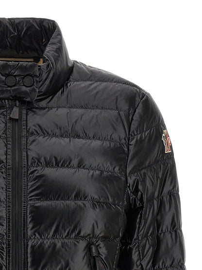 Moncler Grenoble Walibi Black Quilted Down Jacket