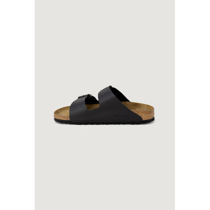 Black Synthetic Sandals