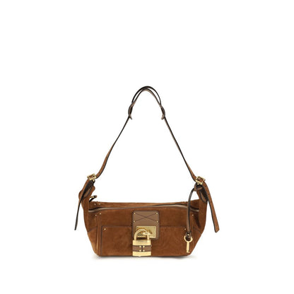 Chloé Paddington Brown Calf Leather Shoulder Bag