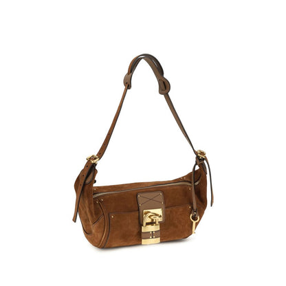 Chloé Paddington Brown Calf Leather Shoulder Bag