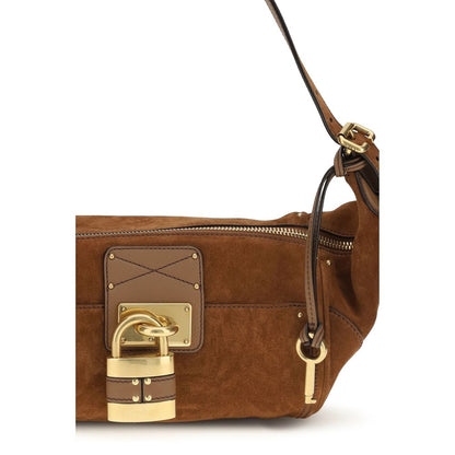 Chloé Paddington Brown Calf Leather Shoulder Bag