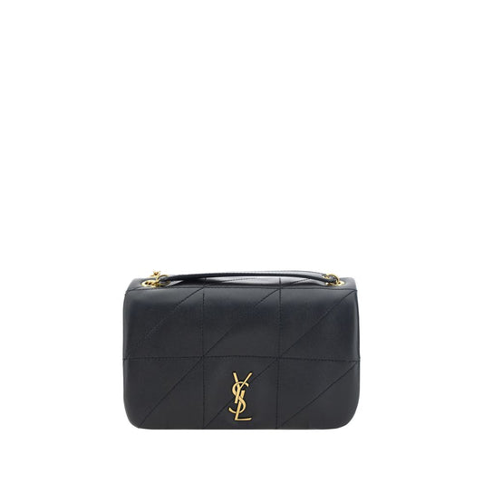 Saint Laurent Jamie Small Chain Shoulder Bag Black Lambskin