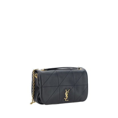 Saint Laurent Jamie Small Chain Shoulder Bag Black Lambskin