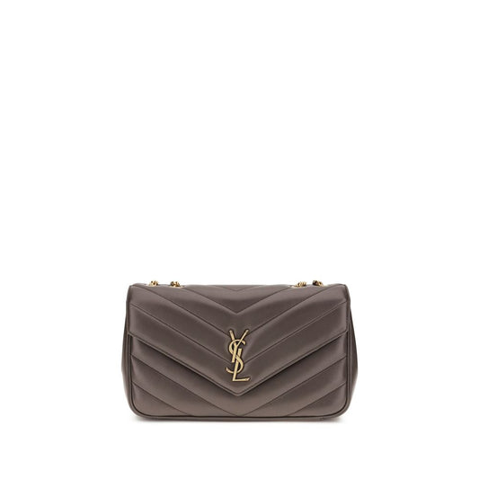 Saint Laurent Loulou Medium Storm Quilted Calfskin Shoulder Bag