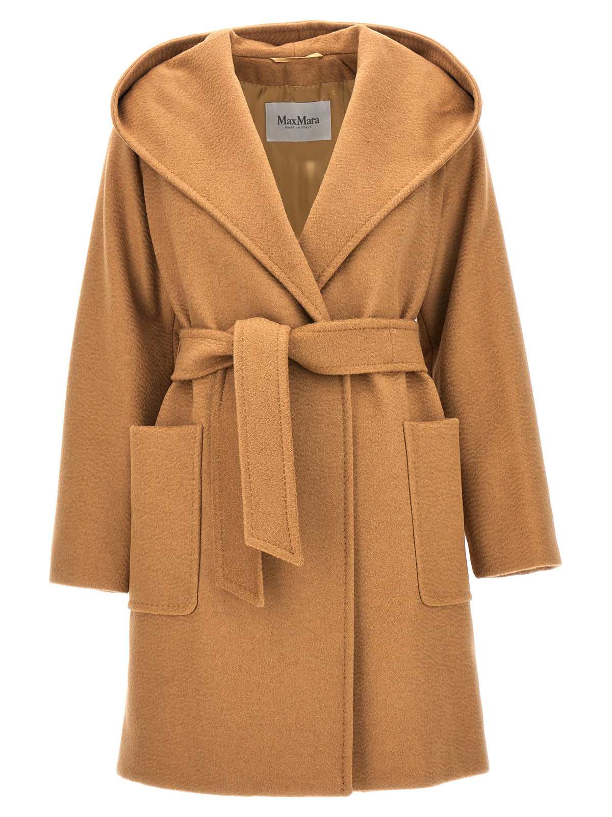Max Mara Rialto Beige Camel Hair Short Coat