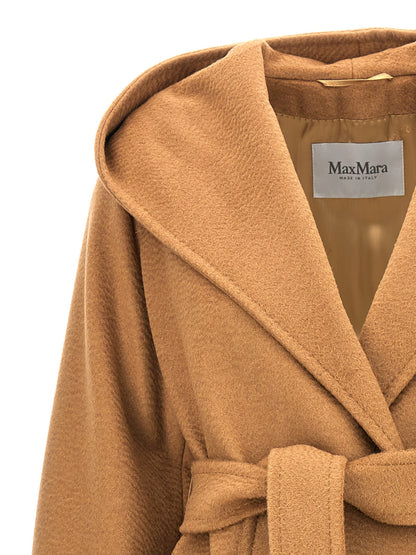 Max Mara Rialto Beige Camel Hair Short Coat