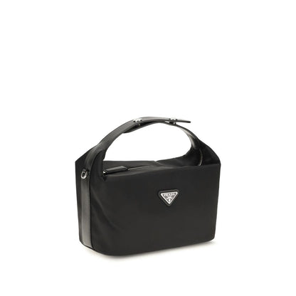 Prada Chérie Mini Re-Nylon And Leather Top-Handle Bag