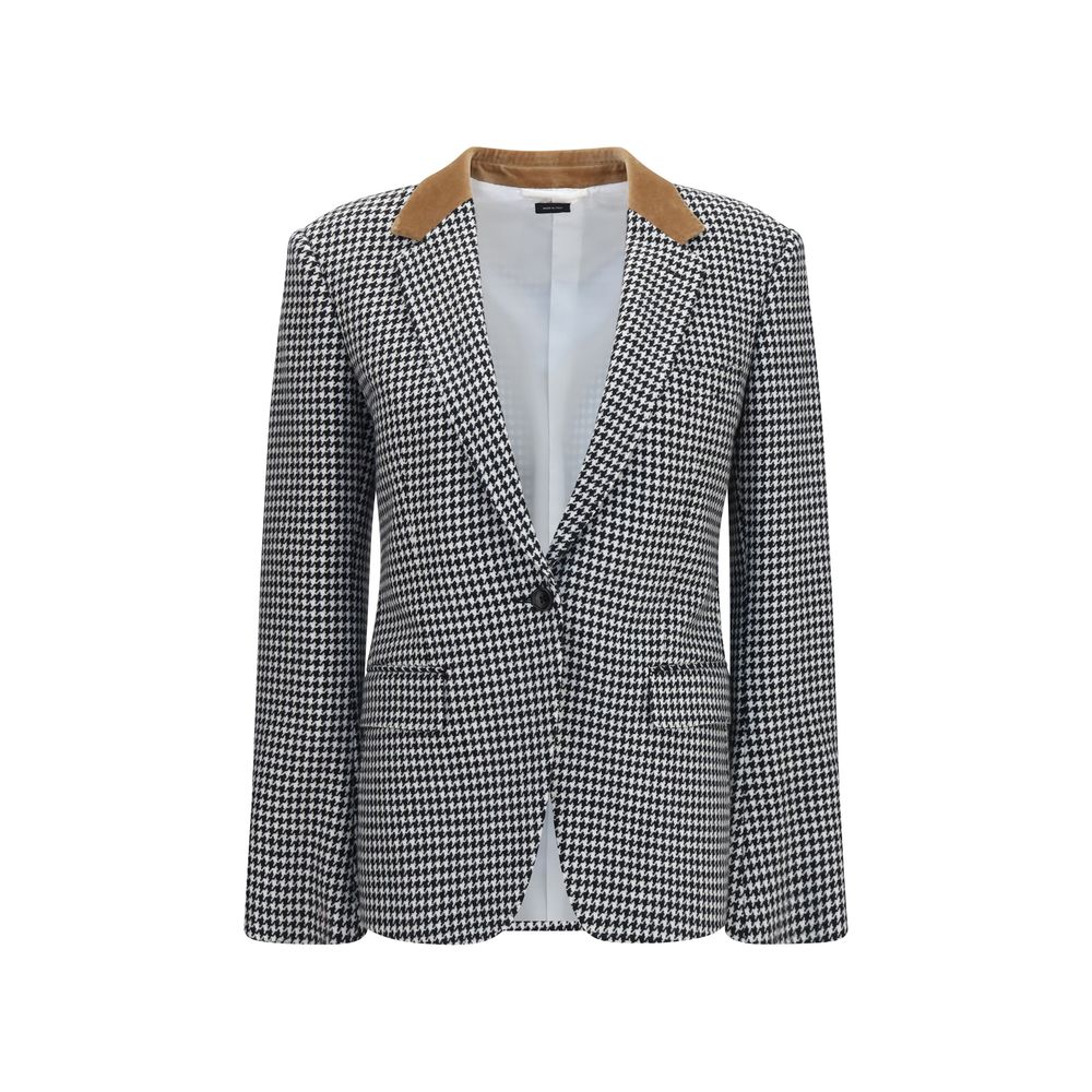 Tom Ford Multicolor Houndstooth Cashmere Jacket
