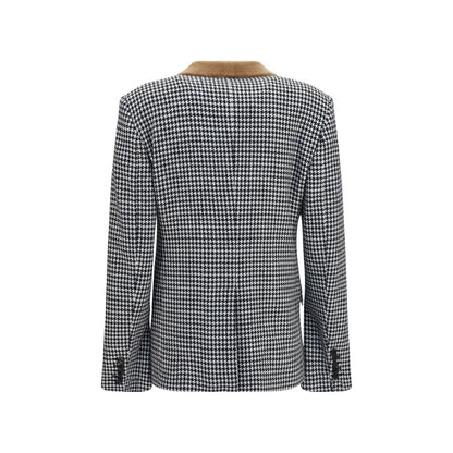 Tom Ford Multicolor Houndstooth Cashmere Jacket