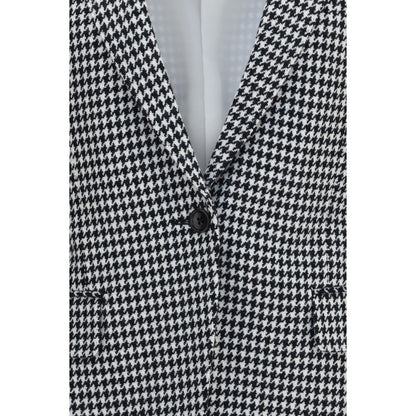 Tom Ford Multicolor Houndstooth Cashmere Jacket