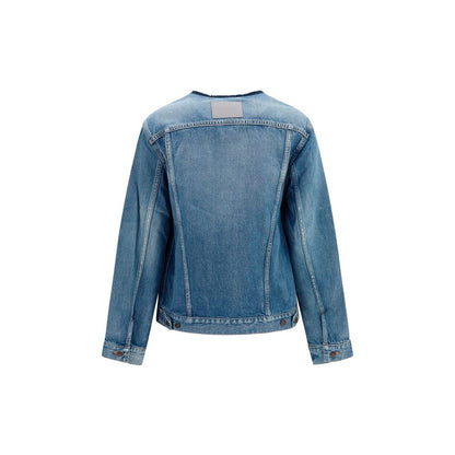 Balenciaga Hourglass Blue Denim Jacket
