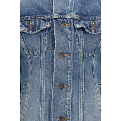 Balenciaga Hourglass Blue Denim Jacket