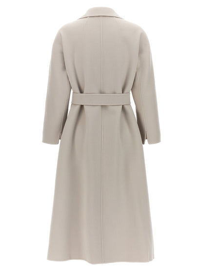 'S Max Mara Esturia Beige Virgin Wool Coat