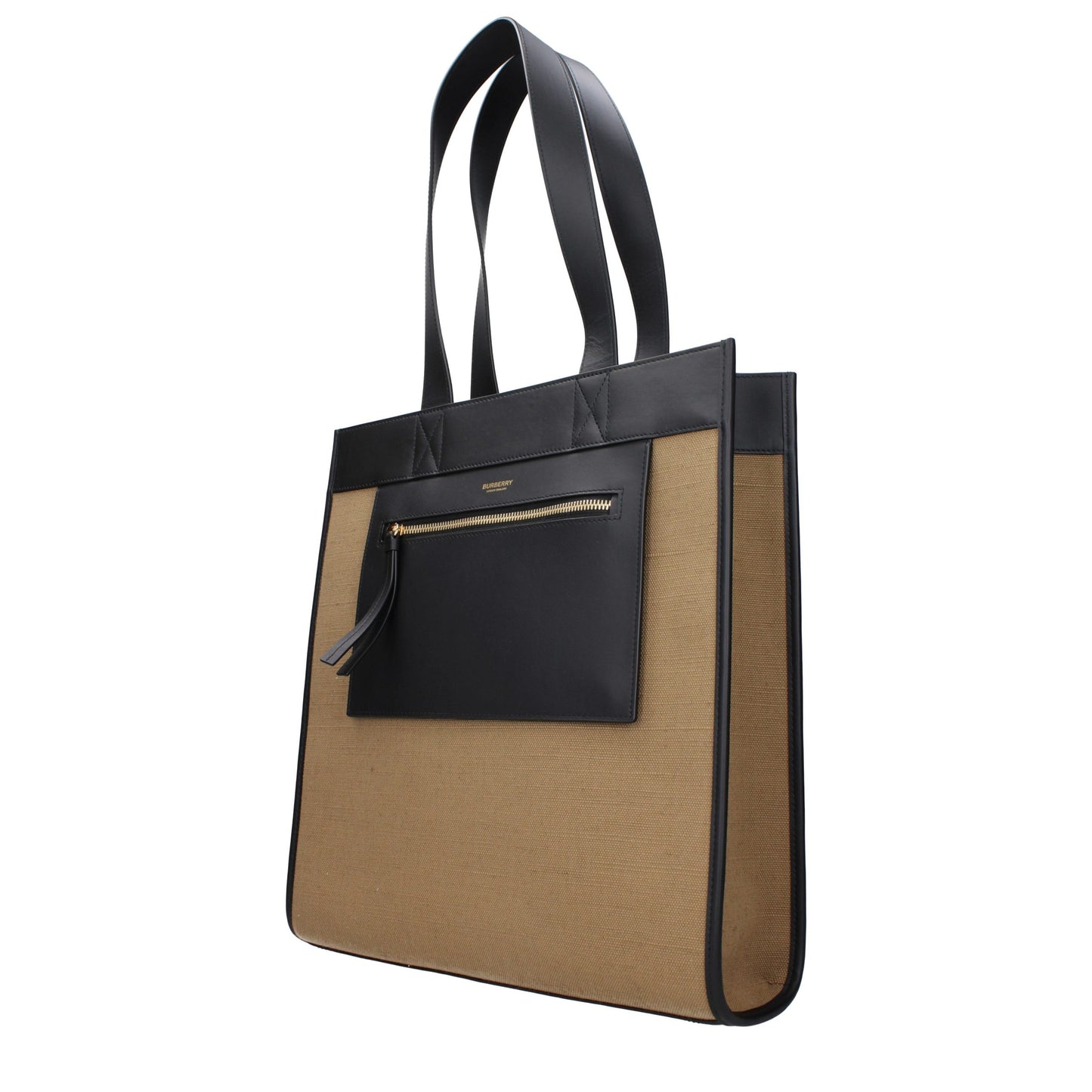 Burberry Mini Rocking Horse Bag in Birch Brown Check and Leather