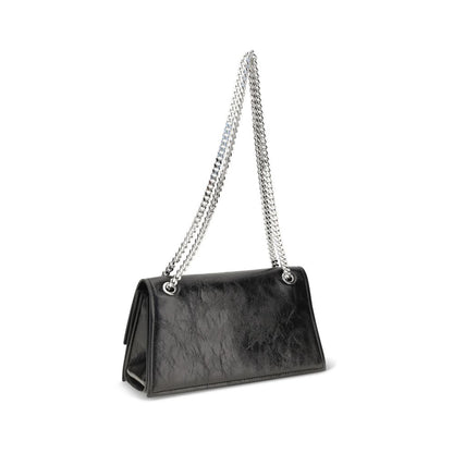 Tory Burch Kira Black Suede Shoulder Bag