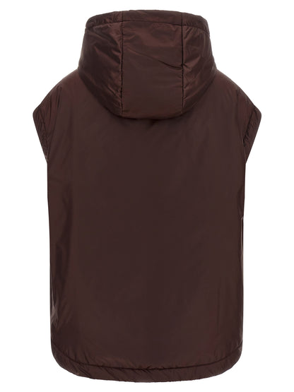 Max Mara The Cube MtcAmbra Bordeaux Vest