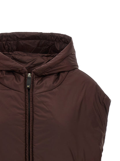 Max Mara The Cube MtcAmbra Bordeaux Vest