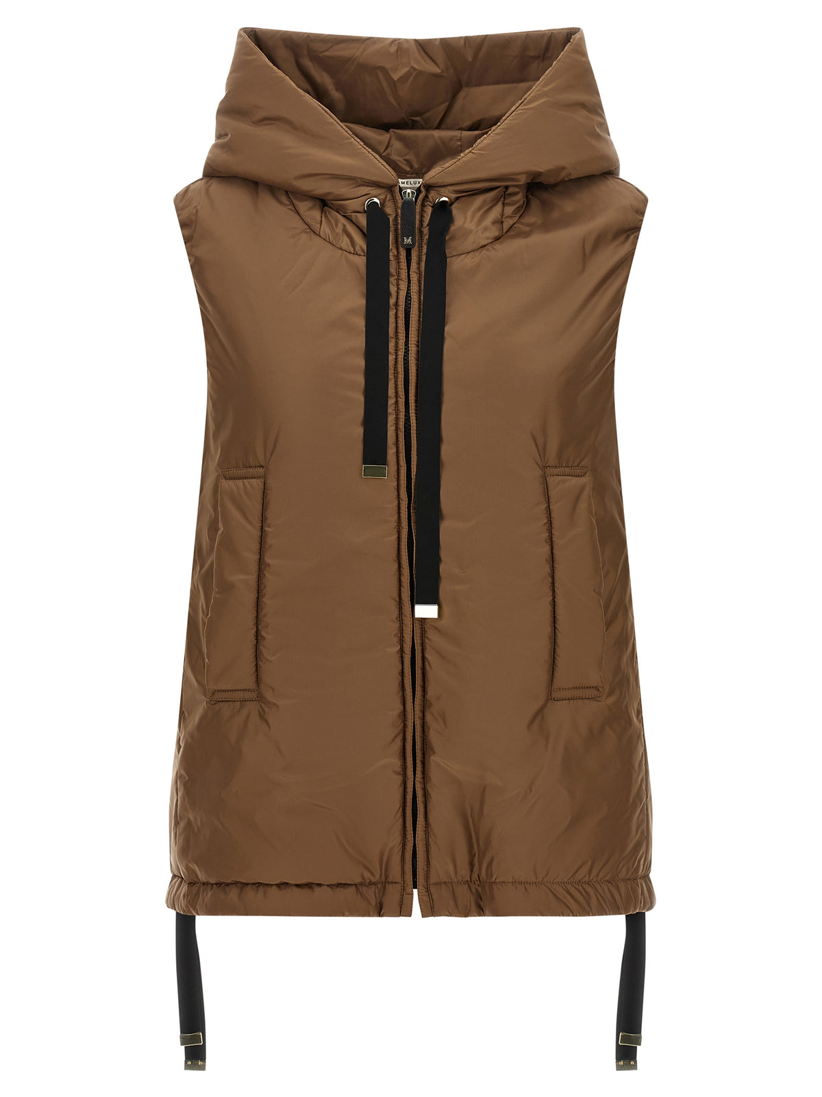 Max Mara The Cube Greengo Brown Padded Vest