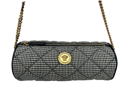 Versace Medusa Quilted Sling Crossbody Bag