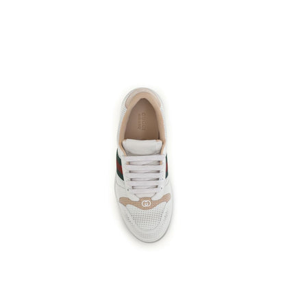 Screener leather Sneakers by Gucci