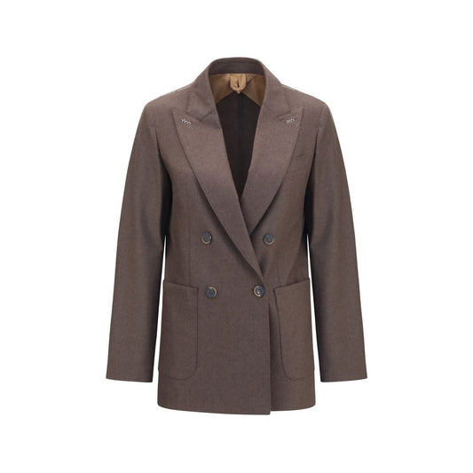 Max Mara Cloruro Cashmere-Blend Double-Breasted Blazer