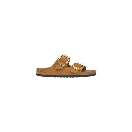 Birkenstock Arizona Big Buckle Brown Leather Sandals