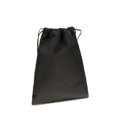 Black Polyamide Clutch Bag
