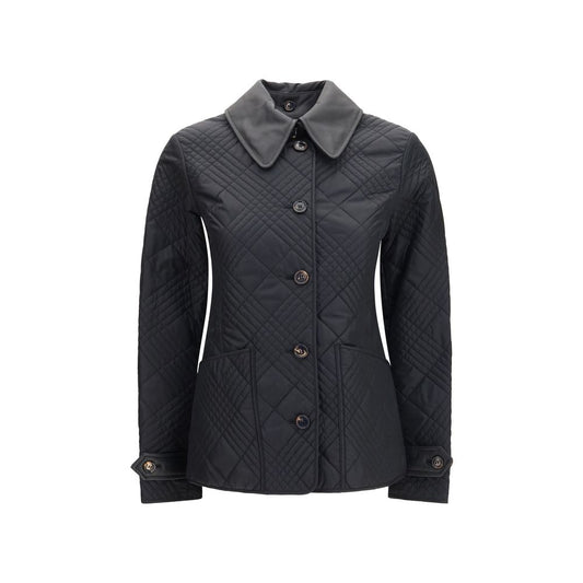 Burberry Fernleigh Black Quilted Nylon Jacket