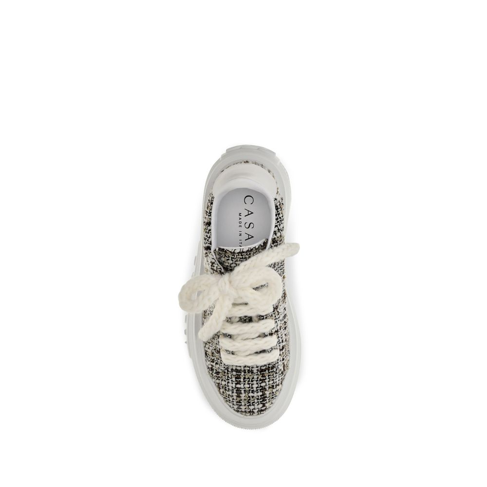 Nexus Sneakers in bouclé fabric by Casadei