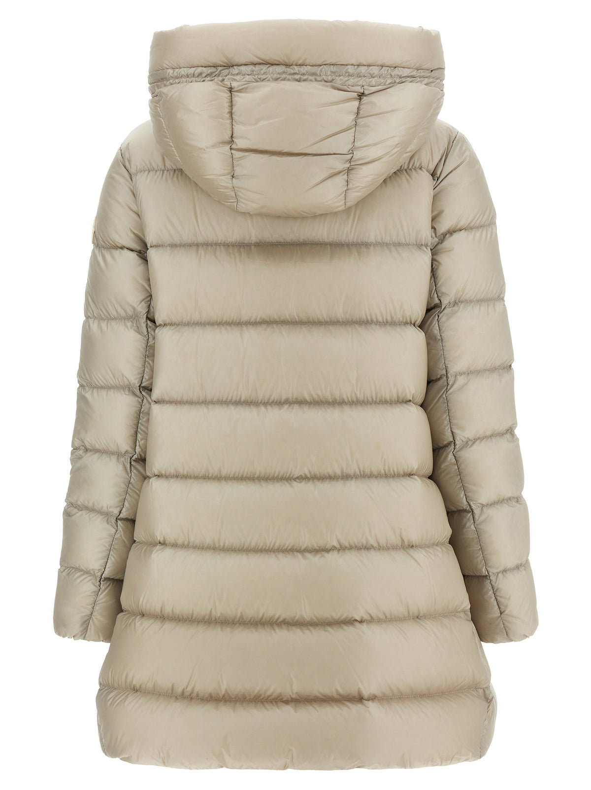 Moncler Suyen Beige Midi Down Jacket