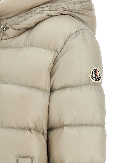 Moncler Suyen Beige Midi Down Jacket