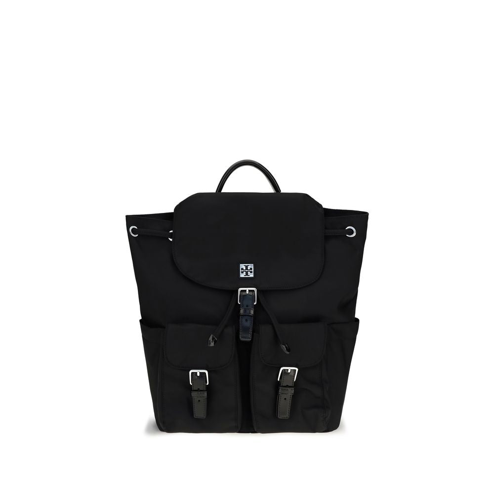 Black Nylon Backpack