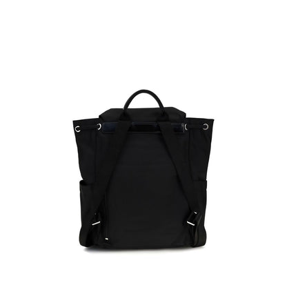 Black Nylon Backpack