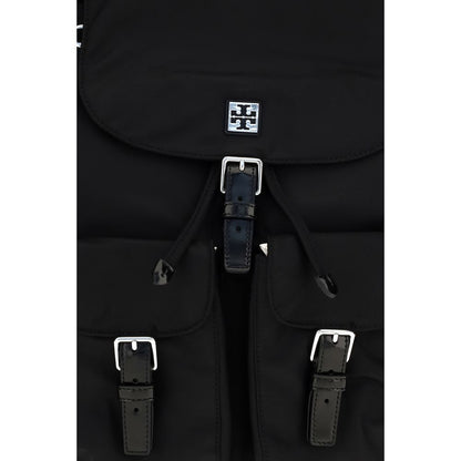 Black Nylon Backpack