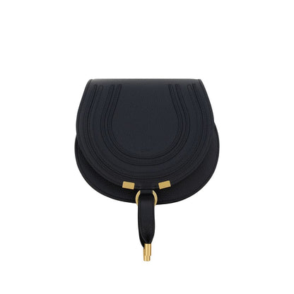 Black Calf Leather Bos Taurus Shoulder Bag