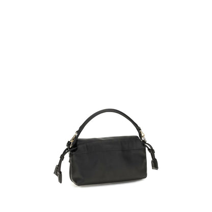 Fendi Baguette Soft Trunk Black Nappa Leather Shoulder Bag