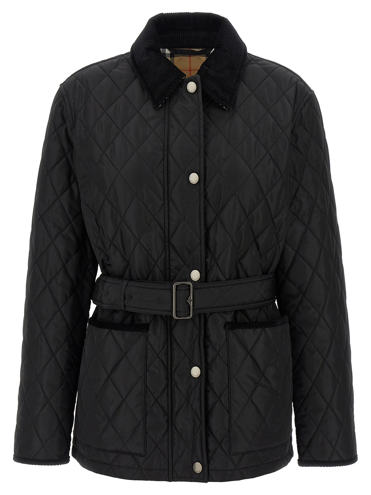 Burberry Chiltern Quilted Black Polyamide Jacket
