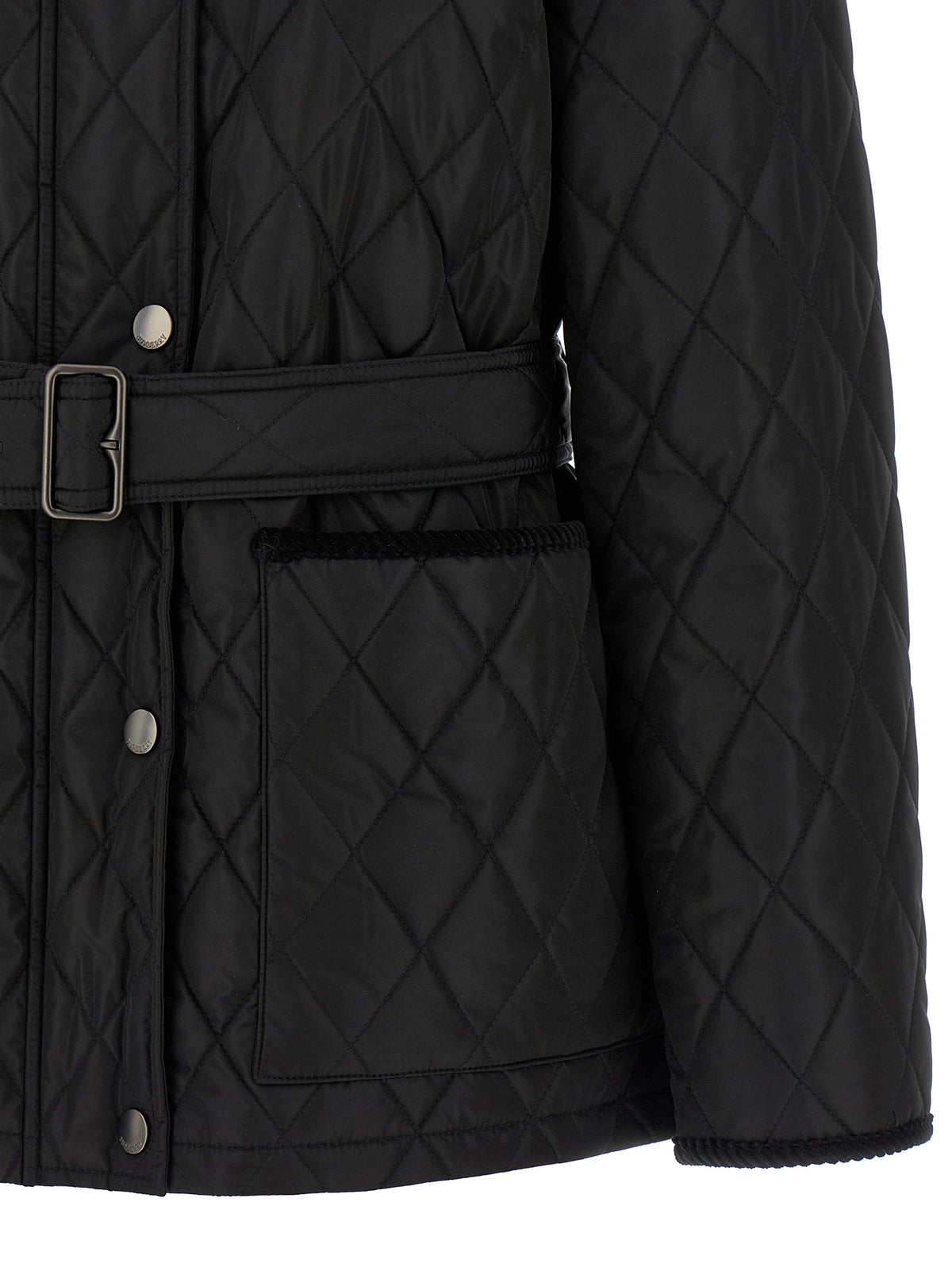 Burberry Chiltern Quilted Black Polyamide Jacket